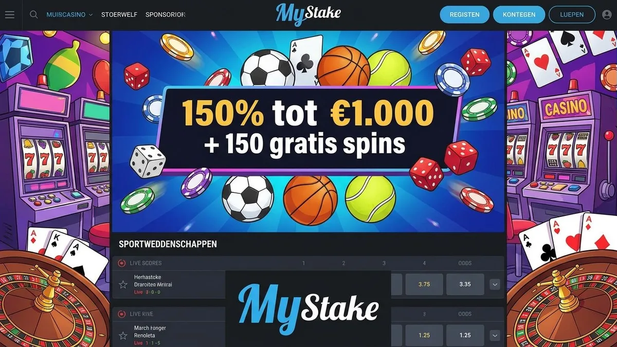 MyStake bonus scherm